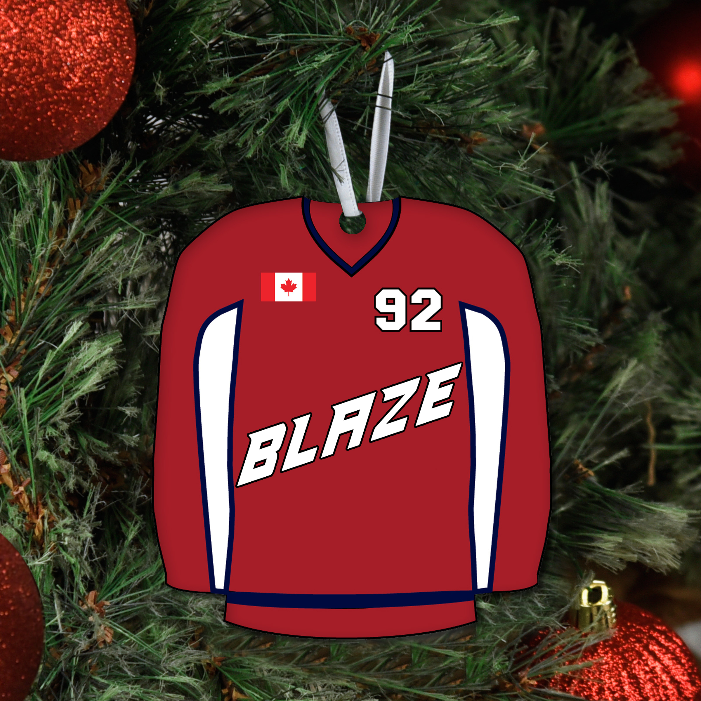 Georgina Blaze - Personalized Jersey Ornament